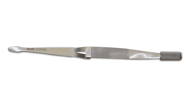 Mars Professional Stainless Steel Tick Tweezers, Surgical Grade, 6.5" Length - PawsPlanet Australia