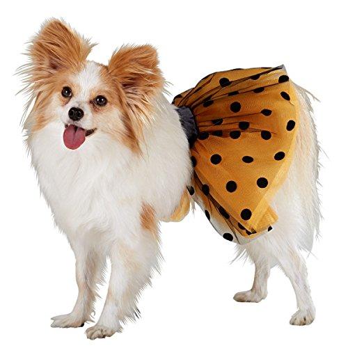 [Australia] - Pet Halloween Dog's Orange Polka Dot Tutu - Size Small 