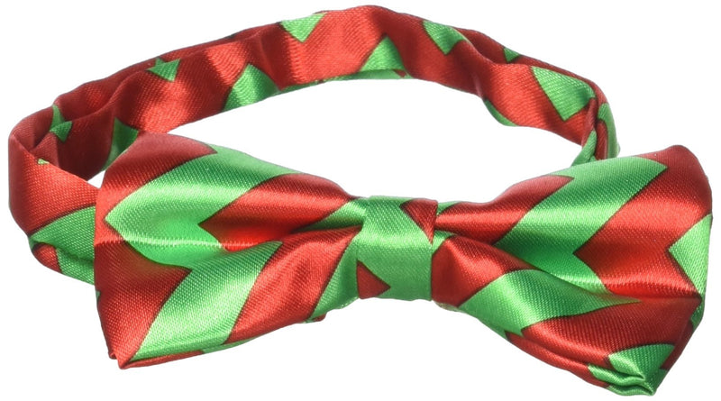 [Australia] - Mirage Pet Products 48-39 Chevron Christmas Bow Tie, Small 