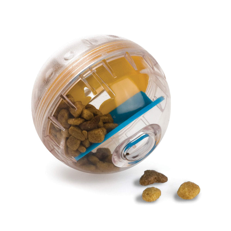 Pet Zone IQ Treat Ball – Adjustable Dog Treat Dog Ball & Treat Dispensing Dog Toys (Dog Puzzle Toys, Dog Enrichment Toys, and Interactive Dog Toys in One) Great Alternative to Snuffle Mat for Dogs - 3" 3 in - PawsPlanet Australia