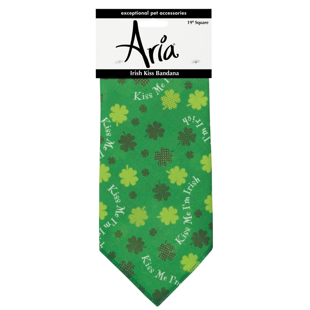 Aria Irish Kiss Bandanas for Dogs - PawsPlanet Australia