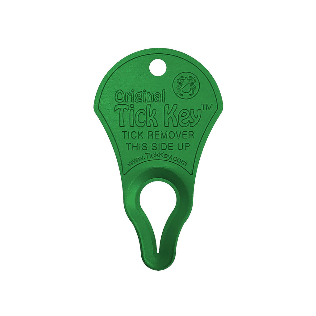 The Original Tick Key - Tick Detaching Device - Portable, Safe and Highly Effective Tick Detaching Tool (Green) - PawsPlanet Australia