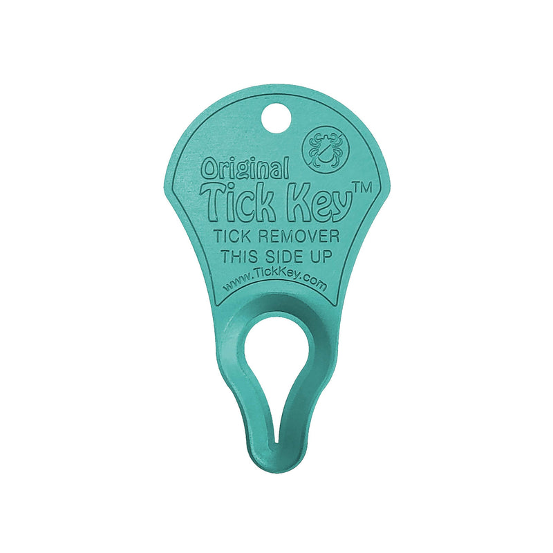 The Original Tick Key -Tick Detaching Device - Portable, Safe and Highly Effective Tick Detaching Tool (Seafoam) - PawsPlanet Australia