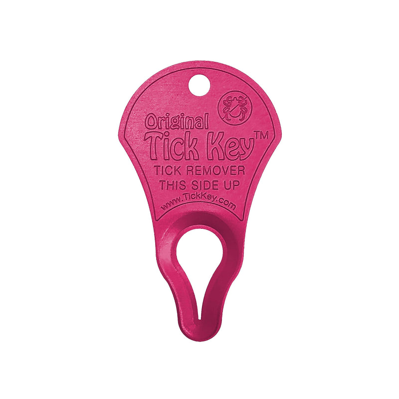 The Original Tick Key -Tick Removal Device - Portable, Safe and Highly Effective Tick Removal Tool (Pink) - PawsPlanet Australia
