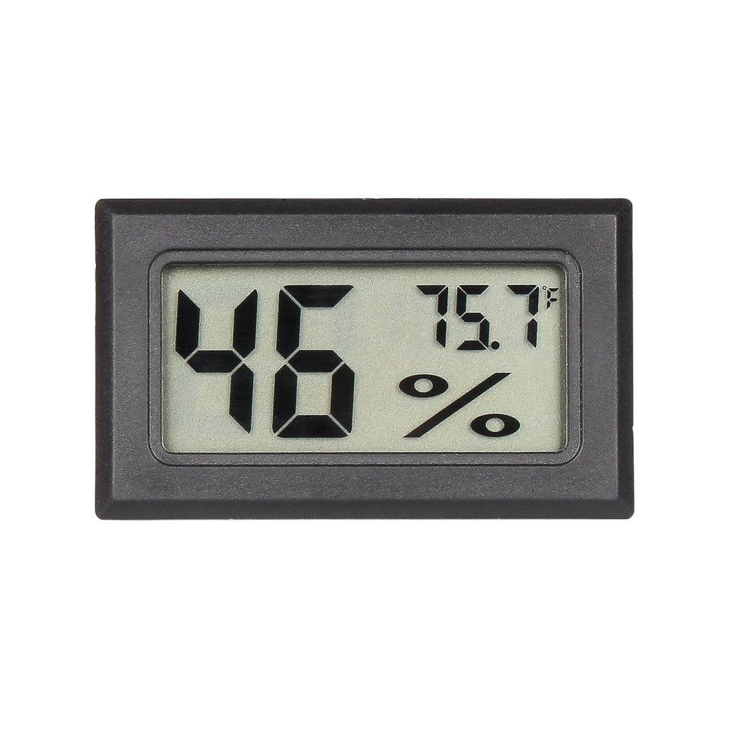 Qooltek Mini Digital Hygrometer Thermometer Indoor Humidity Monitor with Temperature Humidity Gauge Meter for Cars Incubators and Brooders Climb Pet (Fahrenheit) - PawsPlanet Australia