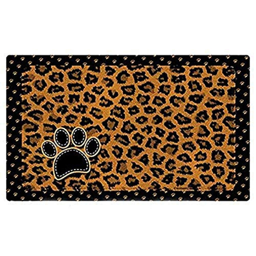 [Australia] - Drymate Pet Bowl Place Mat in Furtitude Tan Leopard 