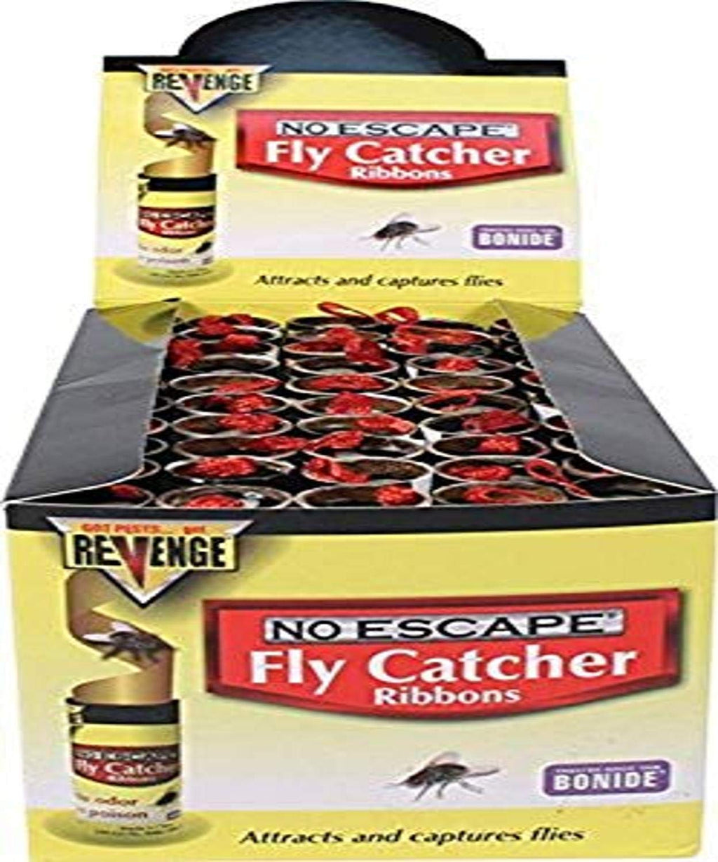 BONIDE Products-ROXIDE 917501 Revenge No Escape Fly Catcher Ribbons (100 Per Box) - PawsPlanet Australia