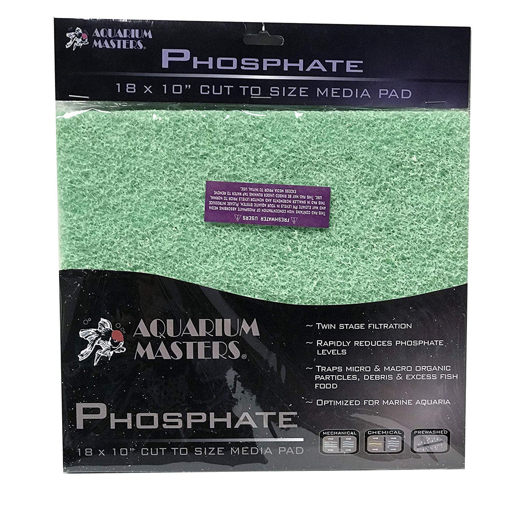 [Australia] - Phosphate Reducer Pad - Cut to Fit, for Aquarium Filtration, Terrarium Filtration, and Other Filters 