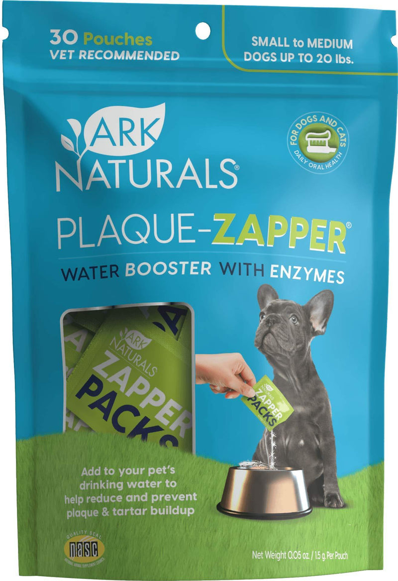 ARK NATURALS Plaque Zapper, Tasteless Water Fizzy for Cats and Dogs, Reduces Bad Breath, Plaque and Tartar Small & Medium Breeds - PawsPlanet Australia