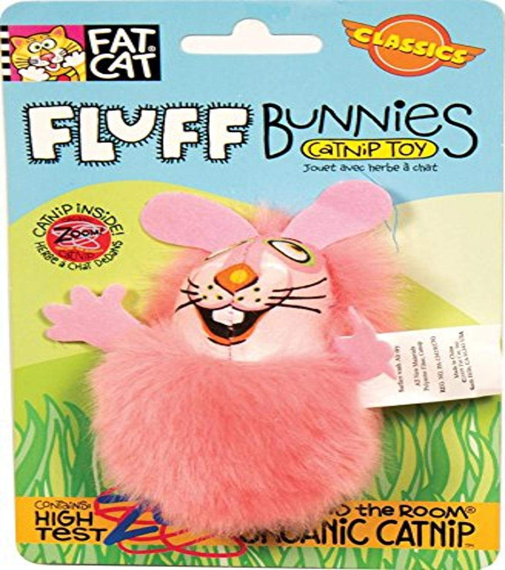 [Australia] - Petmate Fat Cat Classic Fluff Bunnies, Color May Vary 