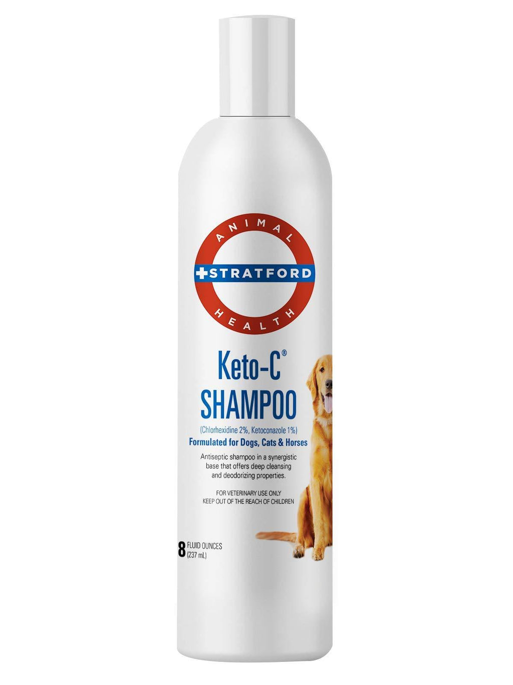 [Australia] - Stratford Pharmaceuticals Keto-C Medicated Dog Shampoo, 8 oz - Cucumber Melon 