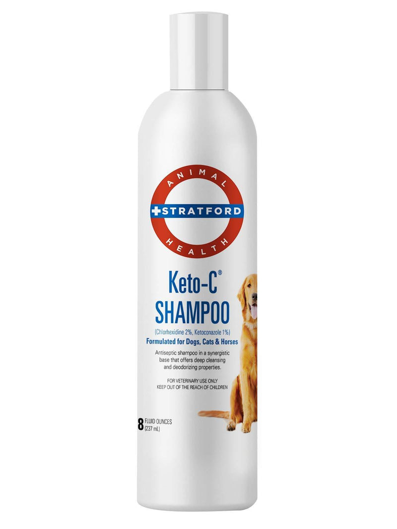 [Australia] - Stratford Pharmaceuticals Keto-C Medicated Dog Shampoo, 8 oz - Cucumber Melon 