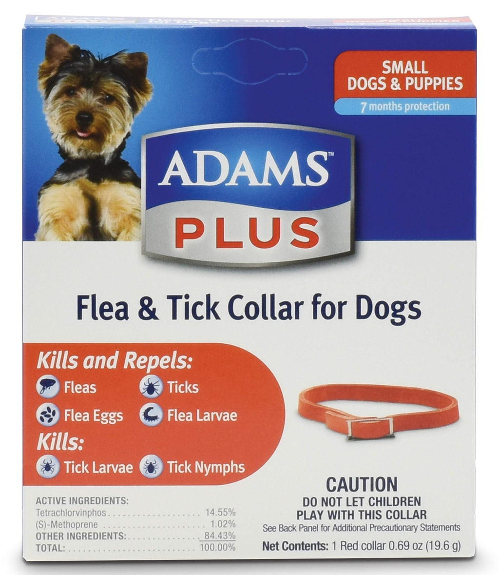 Adams Plus Flea & Tick Collar for Dogs, Small - PawsPlanet Australia