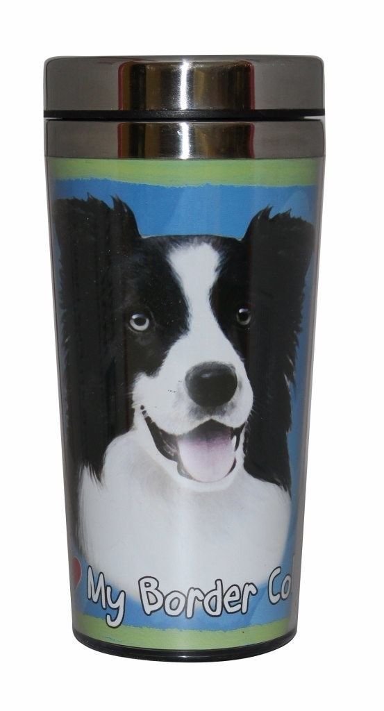 [Australia] - E&S Pets Stainless Steel Boston Terrier Tumbler, 16 oz 