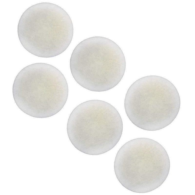 [Australia] - HQRP 6-Pack Fine Media Filter Pad Compatible with Eheim Classic 2217/600 External Canister Filter, 2616175/4011708260654 Replacement 