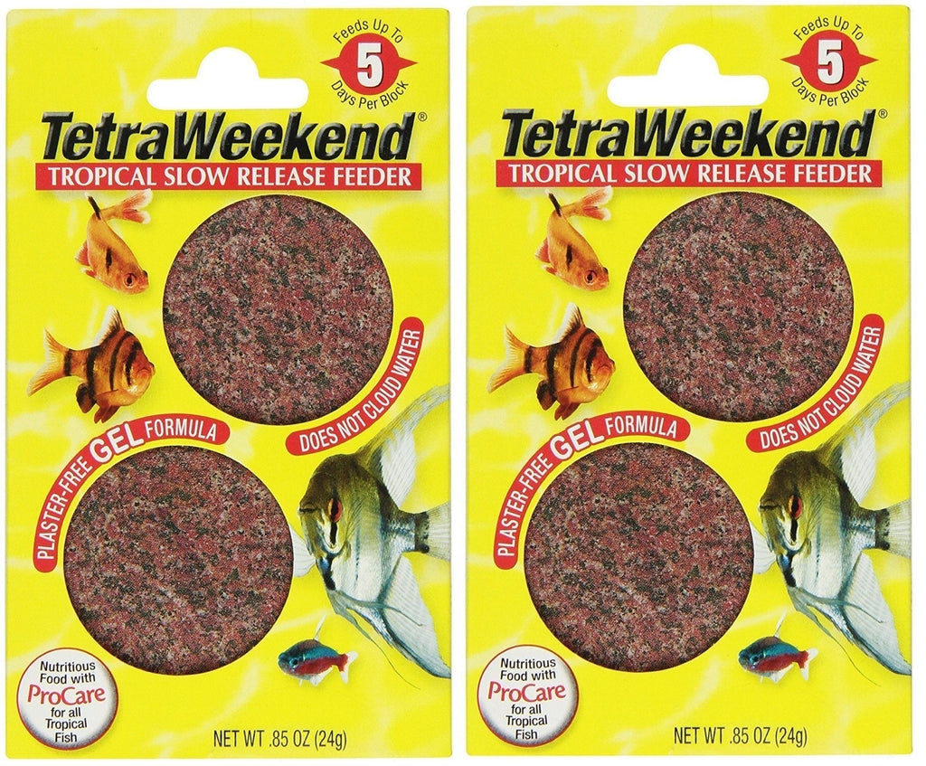 [Australia] - Tetra 77151 TetraWeekend Tropical Slow-Release 5-Day Feeder, 4 Count 