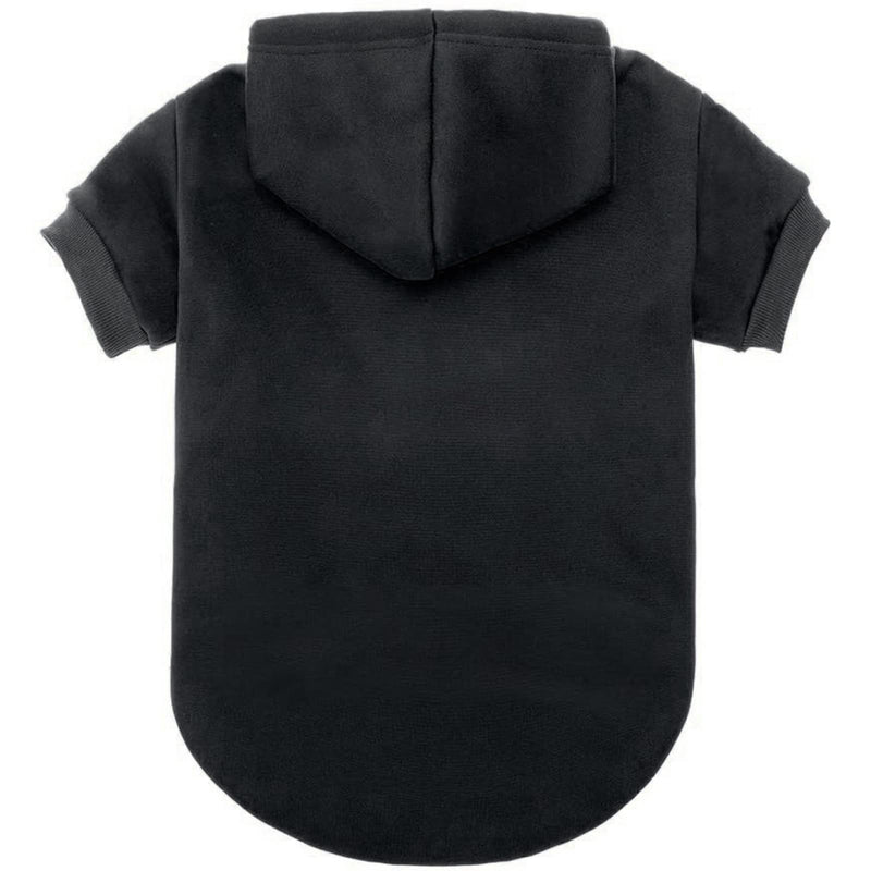 BINGPET Blank Basic Polyester Pet Dog Sweatshirt Hoodie X-Small (Pack of 1) Black - PawsPlanet Australia