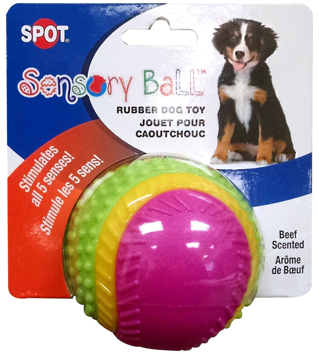 [Australia] - SPOT Ethical Pets Sensory Ball Dog Toy 2.5" 