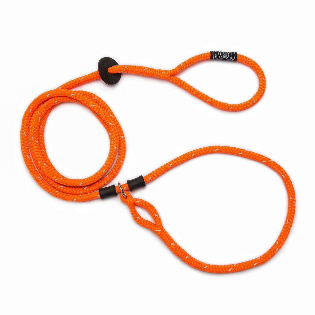 Harness Lead, Escape Resistant Leash, Reduces Pull, Dog Harness Small/Medium 14-40 lbs Orange Reflective - PawsPlanet Australia