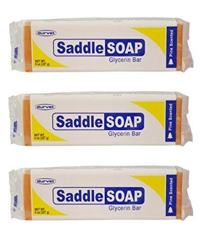 [Australia] - (Pack of 3) Saddle Soap Glycerin Bar for Leather 