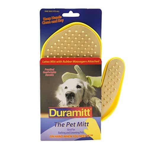 DURAMITT - The PetMitt - Latex Gloves ideal for Bathing and Grooming Pets - PawsPlanet Australia