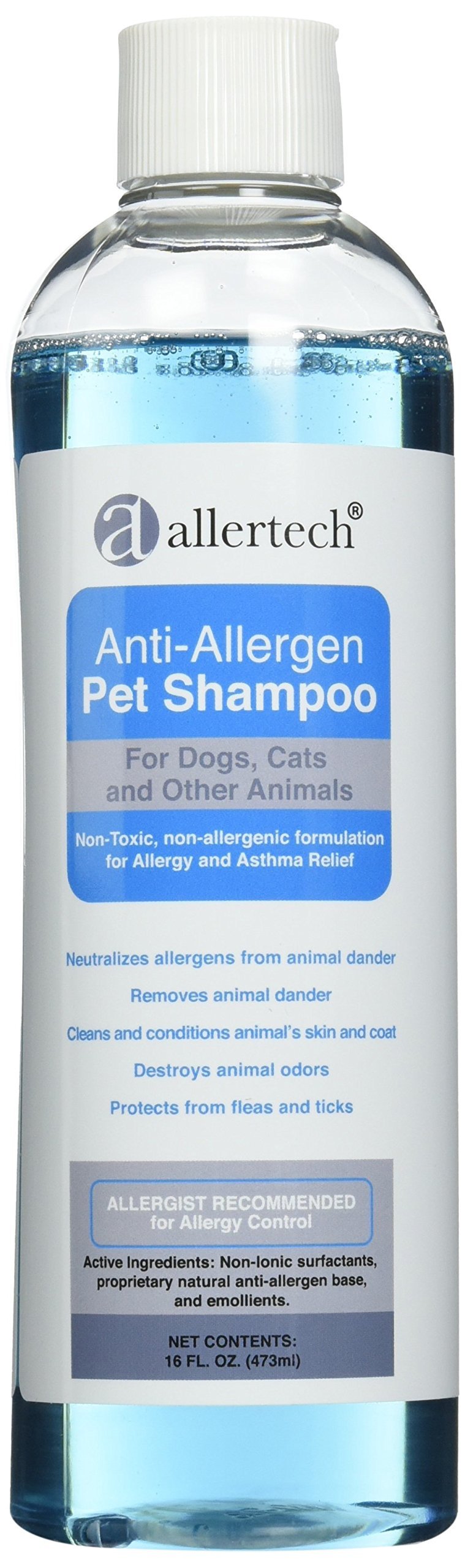 [Australia] - Allertech Pet Shampoo 16 Ounce Bottle 