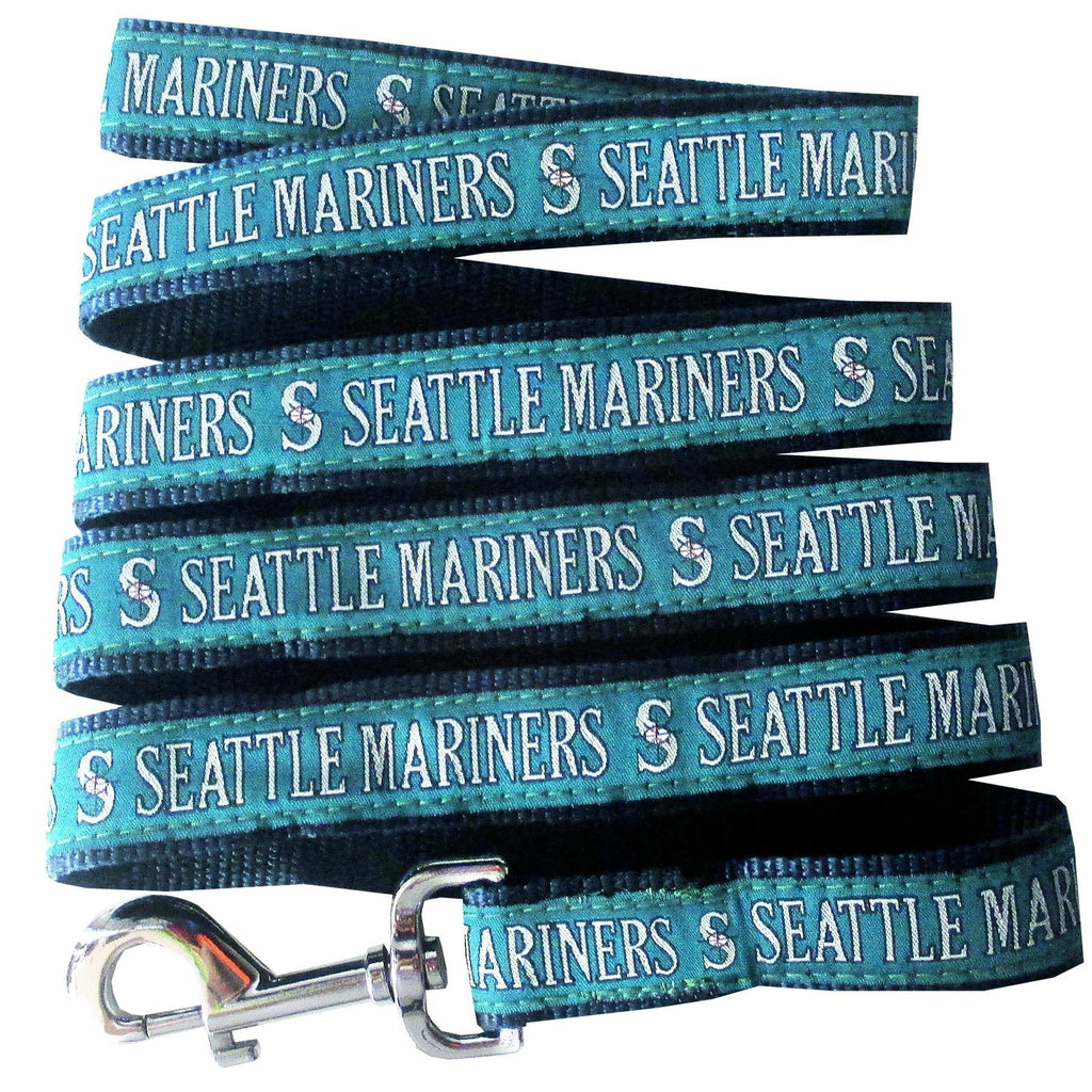 [Australia] - MLB Strong & Durable Premium Dog Leash Large Seattle Mariners 