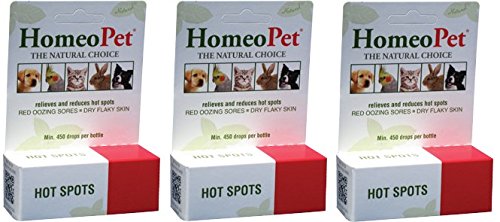 HomeoPet Hot Spots 3 Pack / 15 ml - PawsPlanet Australia