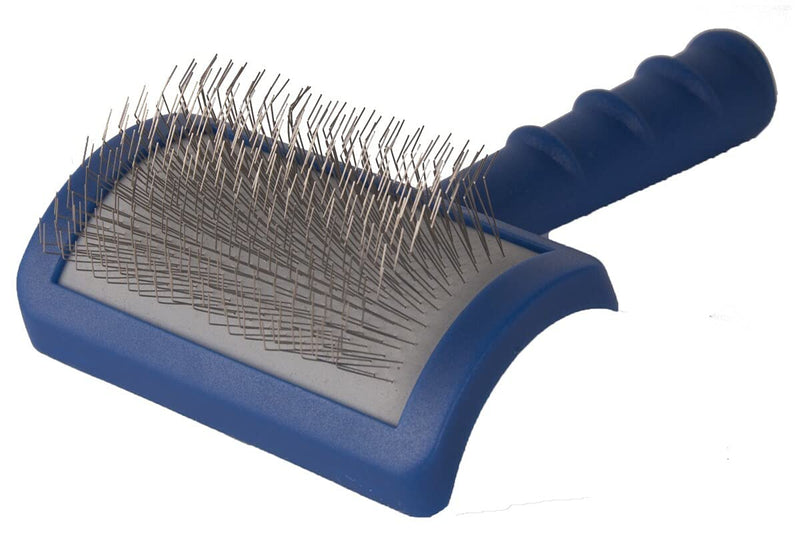 Quadow Tuffer Than Tangles Slicker Brush with Long, Soft Pins - PawsPlanet Australia
