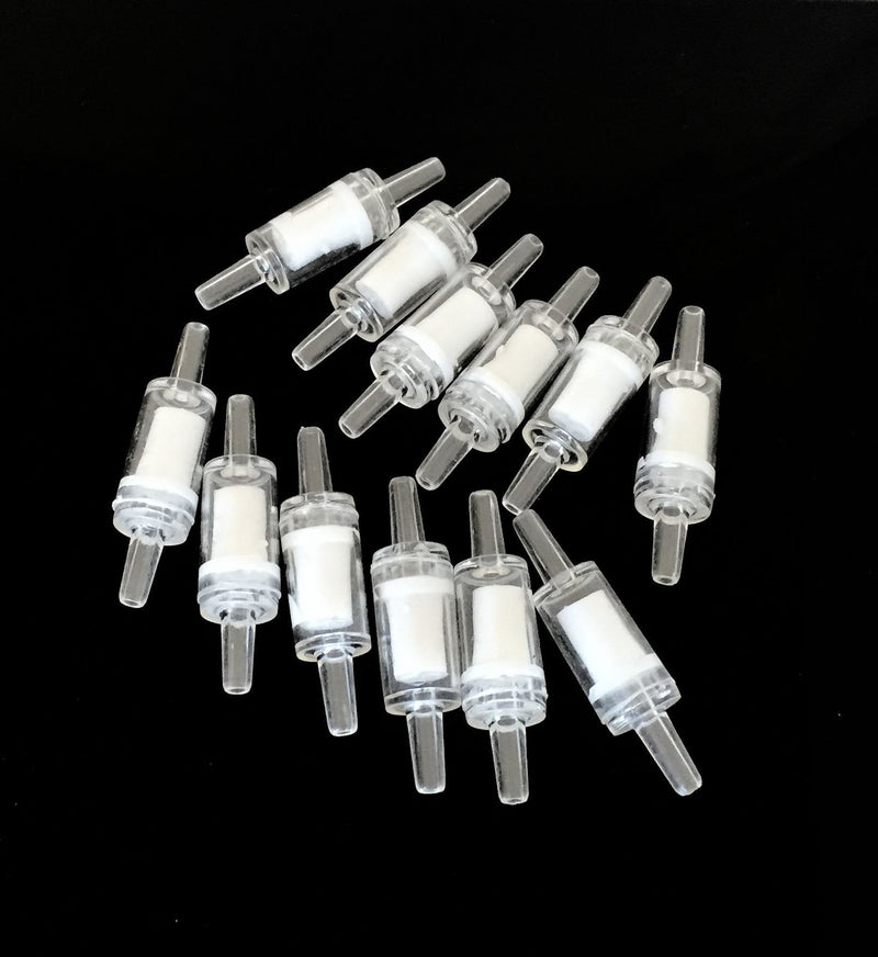 [Australia] - CNZ Aquarium Non Return Air Check Valve 12pcs, Clear 