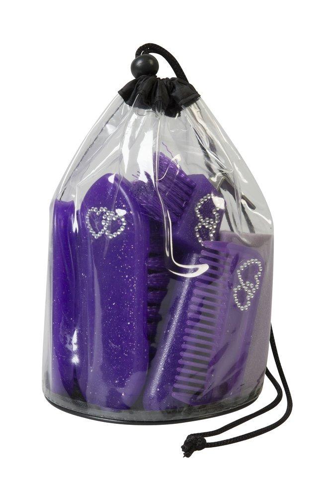 [Australia] - Weaver Leather Youth Grooming Kit Purple 