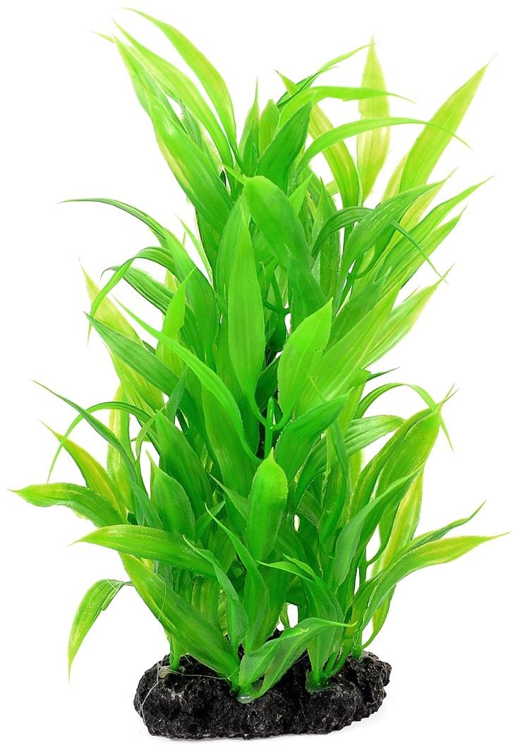 [Australia] - uxcell Plastic Aquarium Decorative Water Grass/Plant, 7.4-Inch, Green 