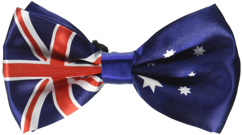 [Australia] - Mirage Pet Products Big Dog Bow Tie Australian Flag, One Size 