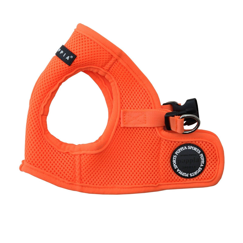 [Australia] - Puppia Authentic Neon Soft Vest Harness B Orange Small Puppia Neon Soft Vest Harness B 