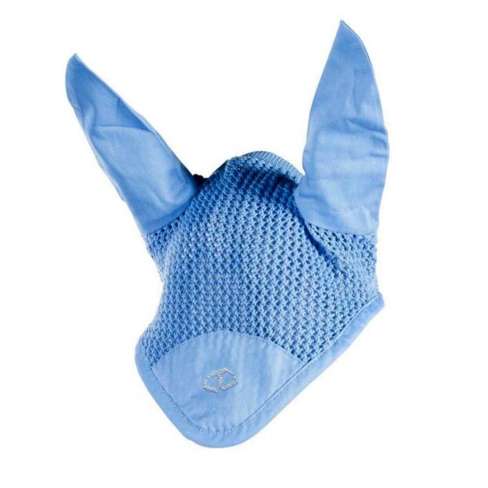 HORZE Crescendo Marseille Riding Hood Fly Veil (Little Boy Blue, Pony) - PawsPlanet Australia