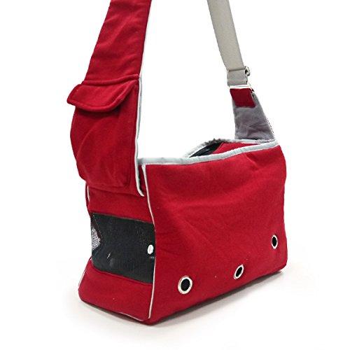 [Australia] - Dogo Boxy Messenger Bag - Red 