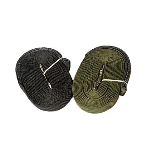 [Australia] - O&C Cotton Web Dog Pet Lead Training Leash Army Green 33-Feet 