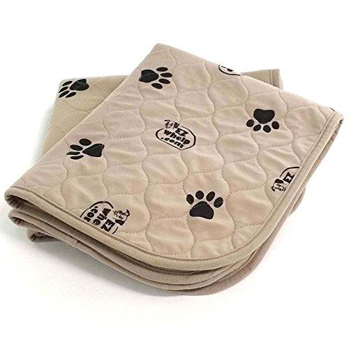 [Australia] - EZwhelp (Value 2-Pack Machine Washable, Reusable Pee Pad/Quilted, Fast Absorbing Dog Whelping Pad/Waterproof Puppy Training Pad/Housebreaking Absorption Pads 24x36 