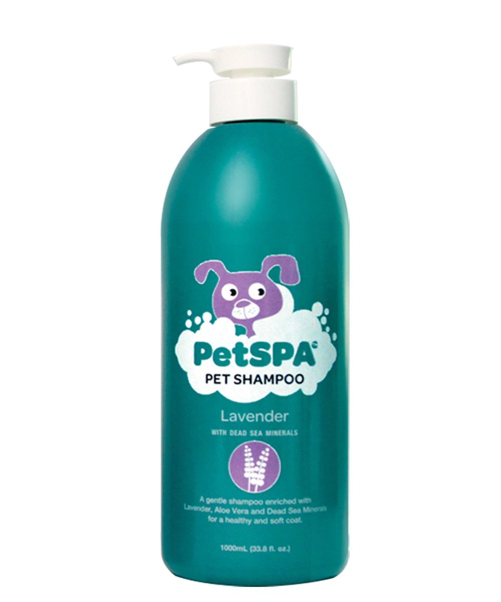 [Australia] - PetSPA Dog Shampoo with Calming Lavender and Dead Sea Minerals (33.8 Fluid Ounce) 