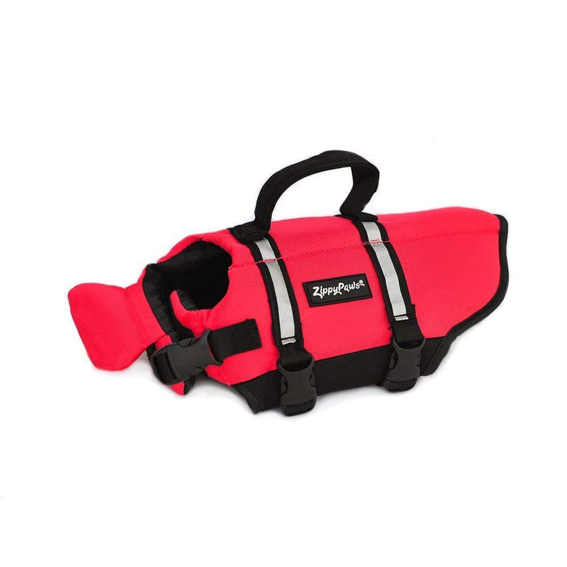 ZippyPaws - Adventure Life Jacket for Dogs - Red - 1 Life Jacket XX-Small - PawsPlanet Australia