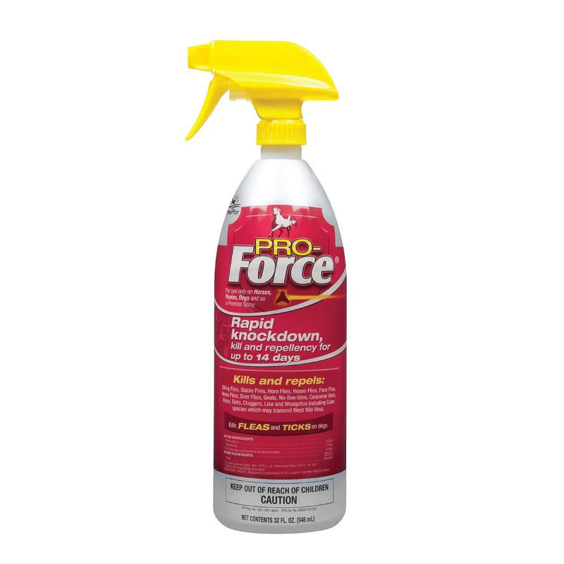 Manna Pro Pro-Force Fly Spray, 32 oz 32 Ounce - PawsPlanet Australia