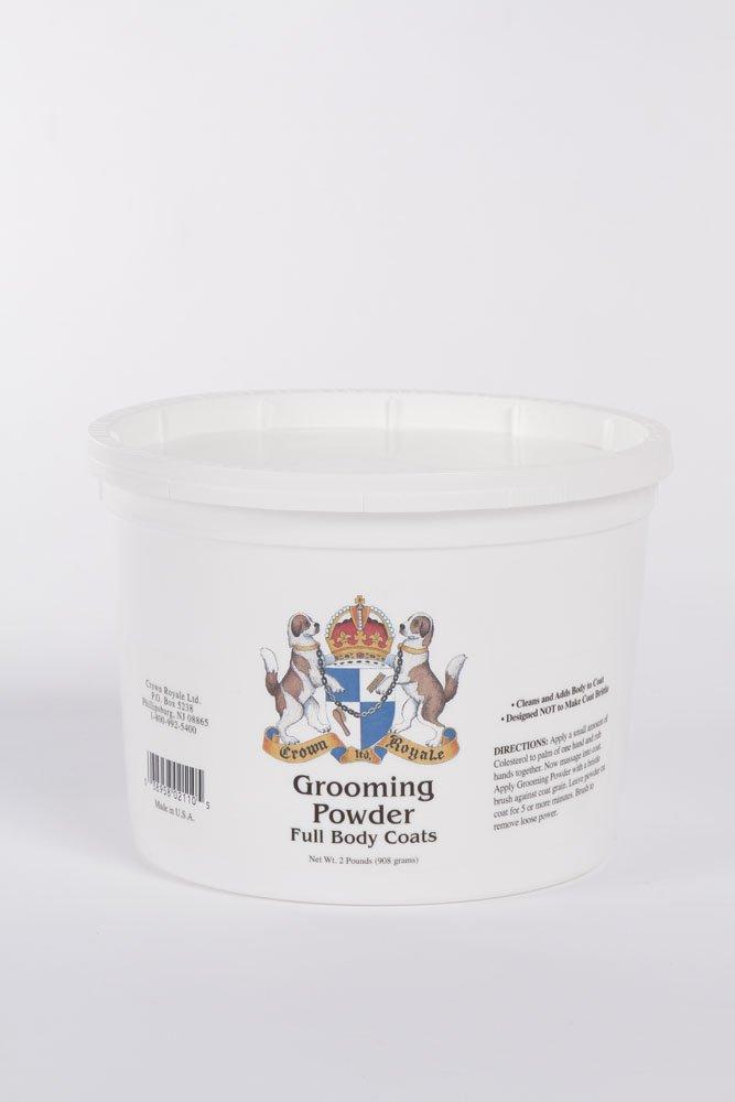 [Australia] - Crown Royale 0002110 Pet Full Body Grooming Powder, 2 lb 