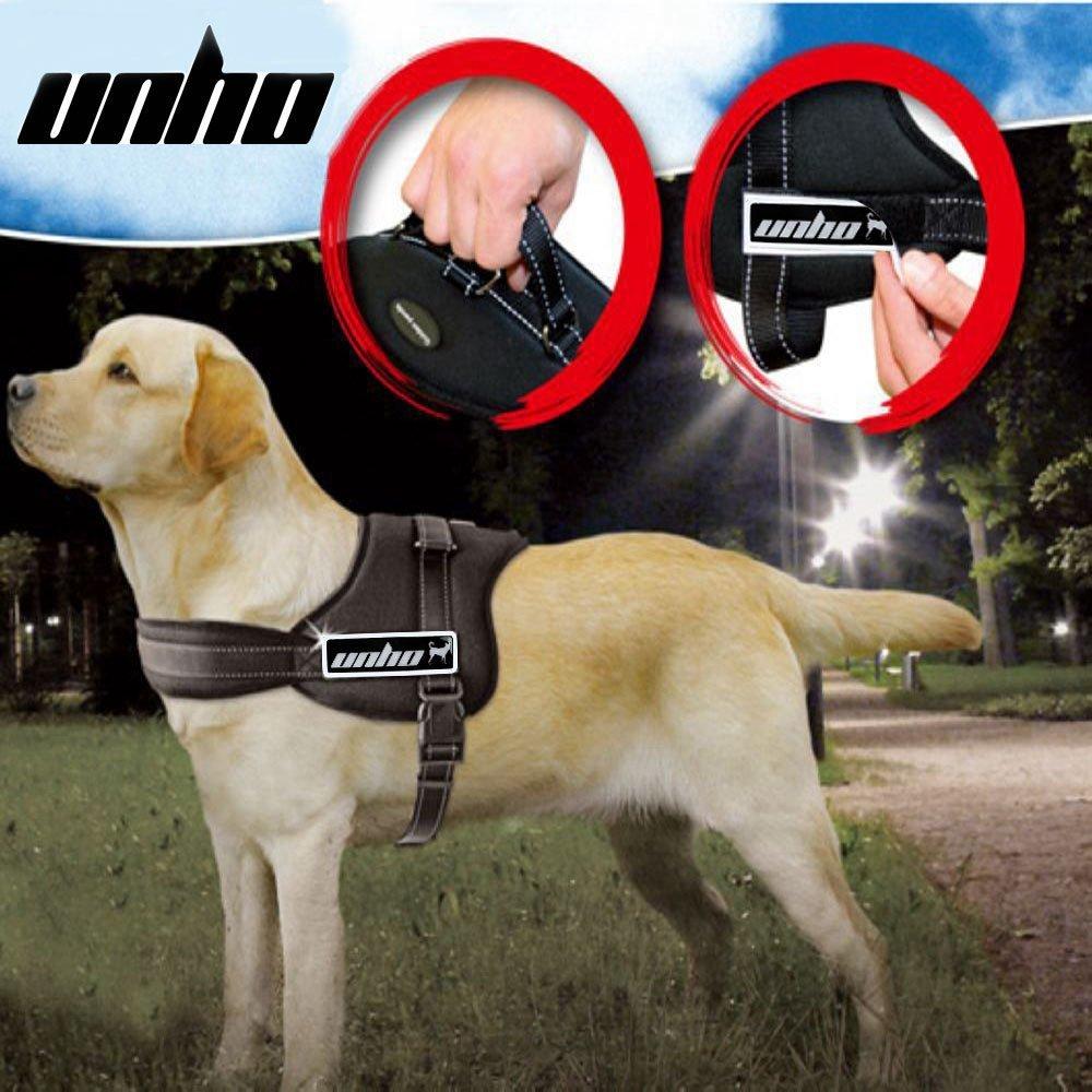 [Australia] - unho Dog Body Harness Padded Extra Big Large Medium Small Heavy Duty Vary from All Kinds of Size S 