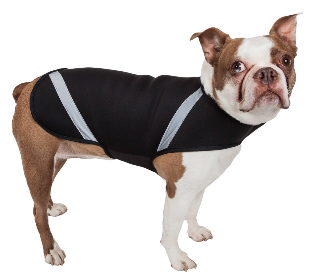 Extreme Neoprene Multi-Purpose Protective Shell Dog Coat Black Medium - PawsPlanet Australia