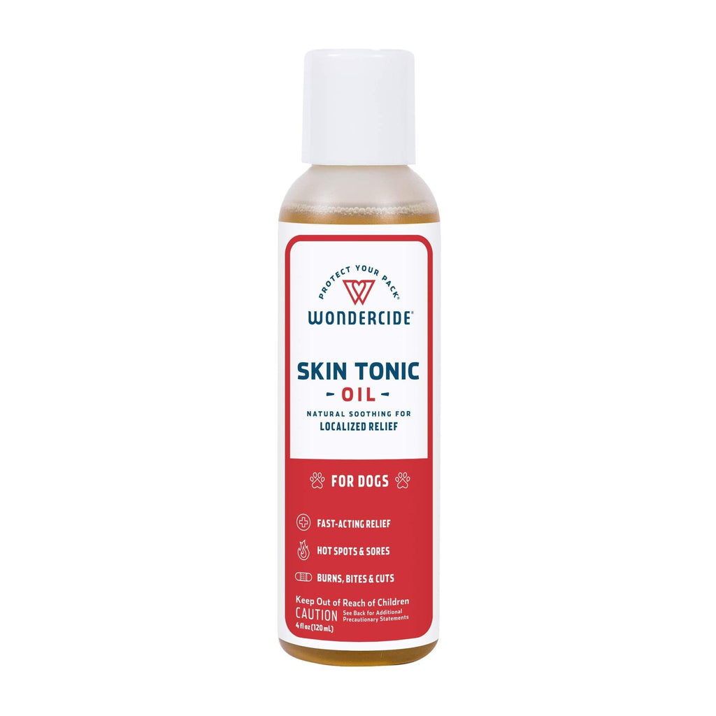 Wondercide - Skin Tonic Oil for Hot Spot, Itch, and Rash Relief with Natural Essential Oils - First Aid Remedy for Dogs - 4 oz - PawsPlanet Australia