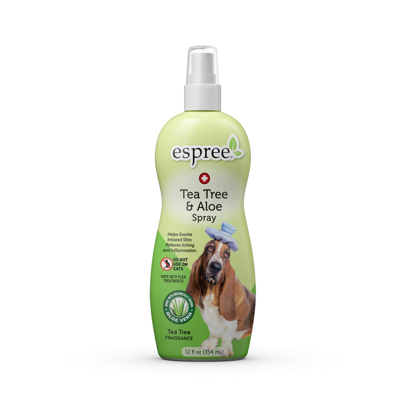 Espree Natural Tea Tree & Aloe Medicated Spray 12 oz/355ml - PawsPlanet Australia