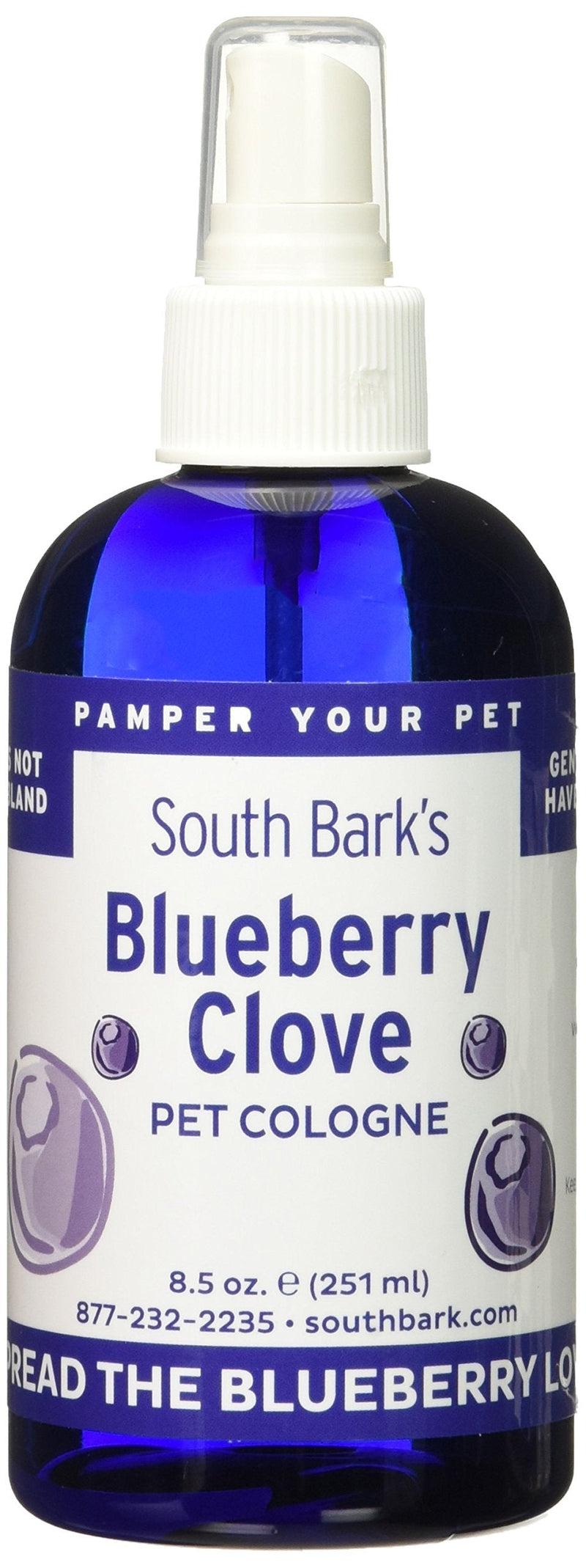 [Australia] - South Bark's Blueberry Clove Pet Cologne, 8.5 oz 