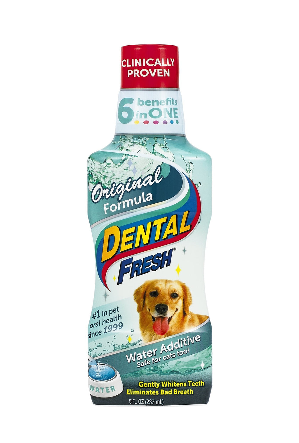 Dental Fresh Original Formula Dog Water Additive 8 oz. (FGI00422) - PawsPlanet Australia