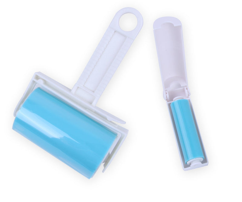 iLifeTech Reusable Sticky Picker Set Cleaner Lint Roller Pet Hair Remover Brush, Blue 4" Medium Set - PawsPlanet Australia