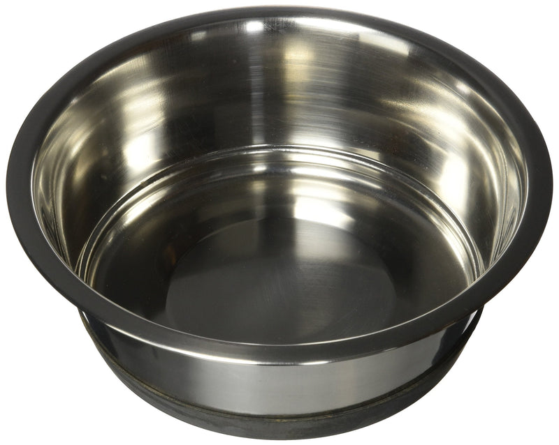 [Australia] - Qt Dog Anti-Skid Standard Stainless Steel Food Bowl, 2 Quart 